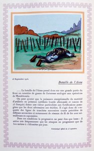 De Slag bij de Aisne, 25 september 1914, 1919