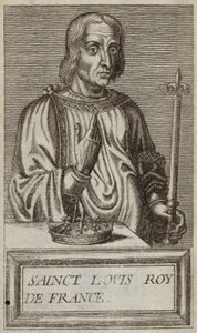 Koning Lodewijk IX van Frankrijk door Andre Thevet