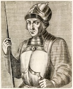 Willem de Veroveraar, eerste Normandische koning van Engeland, uit 