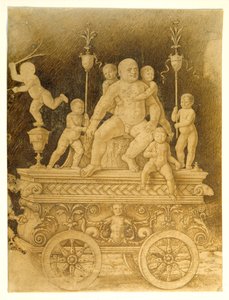De Triomf van Silenus, begin 16e eeuw door Andrea (follower of) Mantegna