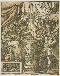 Mucius Scevola door Andrea Andreani