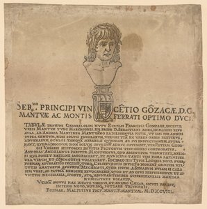 De Triomf van Julius Caesar: Frontispice