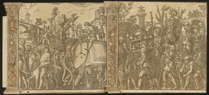 De triomf van Julius Caesar [nr. 5 en 6 plus 2 kolommen]