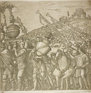 Triomf van Caesar door Andrea Andreani