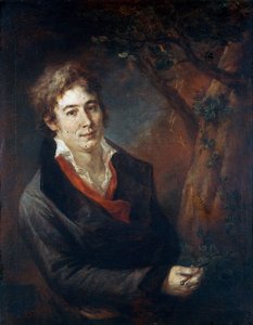 Portret van Ugo Foscolo