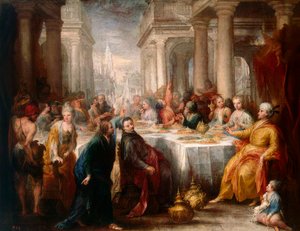 Het feest van Belsazar, 1705
