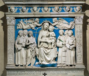 Madonna en Kind met Heiligen