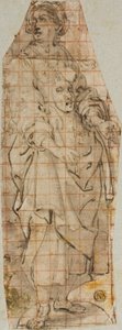 Allegorie van het schilderen door Andrea Lilio
