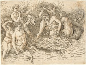Slag van de Zeegoden (rechter helft)