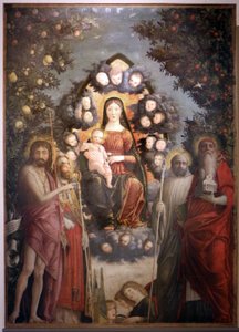 Madonna Trivulzio door Andrea Mantegna