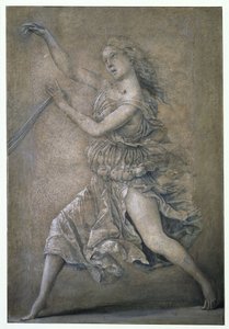 Dansende muze door Andrea Mantegna