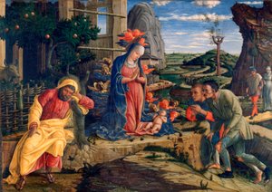 De aanbidding der herders, ca. 1450