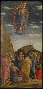De Hemelvaart Trittico degli uffizi Uffizi Drieluik, linker paneel door Andrea Mantegna