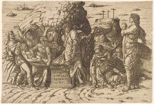 De graflegging, ca. 1470-1475