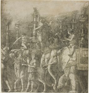 De Triomf van Julius Caesar door Andrea Mantegna