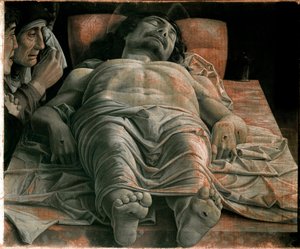 De Dode Christus door Andrea Mantegna