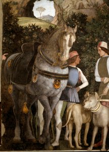 De ontmoeting door Andrea Mantegna