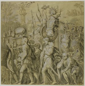 Triomfen van Julius Caesar: Canvas nr. VI