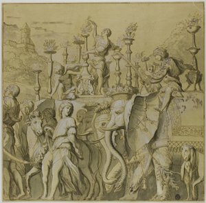 Triomfen van Julius Caesar: Canvas nr. V