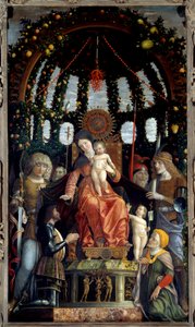 Maagd van de Overwinning door Andrea Mantegna