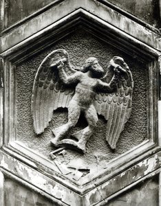 Daedalus, decoratief reliëf van de Campanile, Florence, c.1348-50