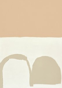 Zacht neutraal landschap door Andrea Reichhart