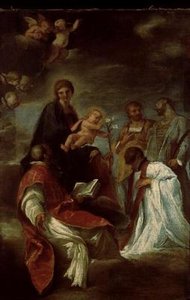 Schets voor de Collegio Romano fresco