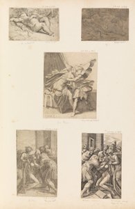 Slapende Cupido, de Terugkeer van de Verloren Zoon, ca. 1536-40 door Andrea Schiavone
