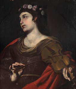 Sint Cecilia door Andrea Vaccaro