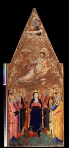 De Hemelvaart van Christus door Andrea Vanni