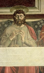 Het Laatste Avondmaal (detail) door Andrea del Castagno