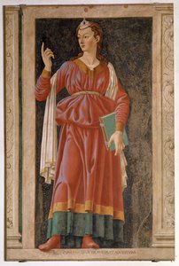 De Sibylle van Cumae door Andrea del Castagno