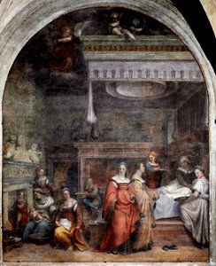 De Geboorte van de Maagd door Andrea del Sarto