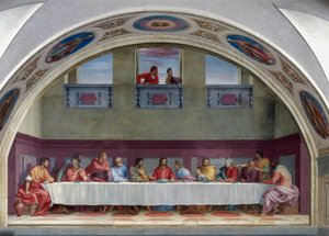 Het Laatste Avondmaal door Andrea del Sarto