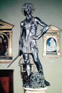 David, c.1470 (brons) door Andrea del Verrocchio