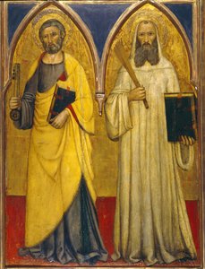 Sint Petrus en Sint Paulus door Andrea di Cione Orcagna