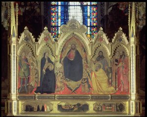 Het Strozzi Altaarstuk, 1357 (paneel) door Andrea di Cione Orcagna