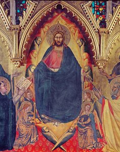 Het Strozzi Altaarstuk, 1357 (detail) door Andrea di Cione Orcagna