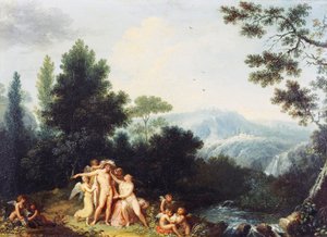 Mars en Venus door Andrea the Elder Appiani