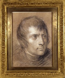 Napoleon Bonaparte (1769-1821), Eerste Consul, in 1803 (tekening)