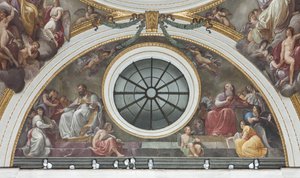 Sint Augustinus en Sint Hiëronymus, 1792-95 door Andrea the Elder Appiani