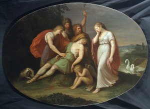 De dood van Adonis door Andrea the Elder Appiani