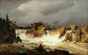 Duits: De aanvallen van Trollhättan door Andreas Achenbach