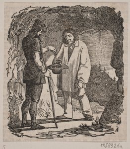 Rübezahl en de boer door Andreas Flinch
