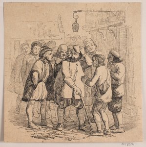Uglspil, de blinde, de waard en de priester