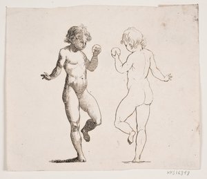 Dansende jongen