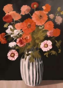 Elegant bloemstilleven door Andreas Magnusson