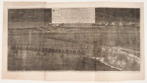 De zeeslag bij Rügen. September 1712 door Andreas Reinhardt