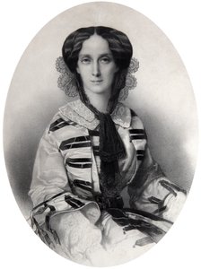 Tsarina Maria Alexandrovna van Rusland, 1860 door Andrei Deniere