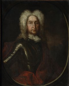 Portret van Prins Ivan Alexeyevich Golitsyn 1658-1729, 1728 door Andrei Matveyevich Matveyev